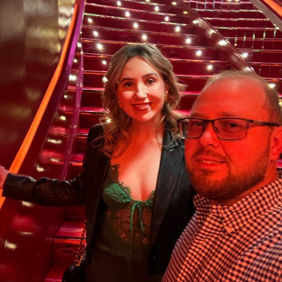 Faux black leather blazer - Picture 2 of 2